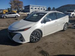 Toyota Prius salvage cars for sale: 2020 Toyota Prius Prime LE