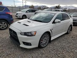 Mitsubishi evo salvage cars for sale: 2015 Mitsubishi Lancer Evolution GSR