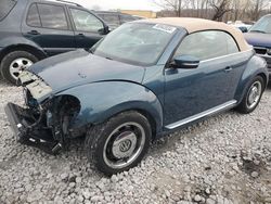 Volkswagen Beetle salvage cars for sale: 2018 Volkswagen Beetle S