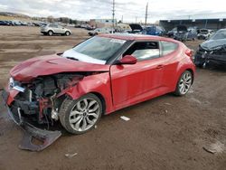 Hyundai Veloster salvage cars for sale: 2015 Hyundai Veloster