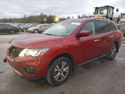 Nissan Pathfinder salvage cars for sale: 2019 Nissan Pathfinder S