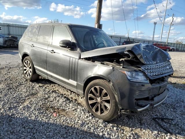 2015 Land Rover Range Rover HSE