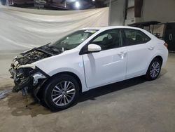 Toyota Corolla salvage cars for sale: 2014 Toyota Corolla L