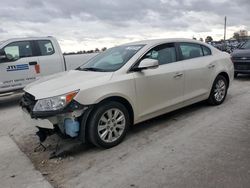 Buick Lacrosse salvage cars for sale: 2012 Buick Lacrosse