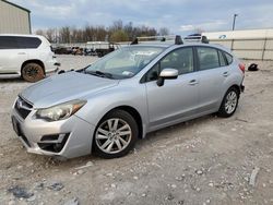 Subaru Vehiculos salvage en venta: 2015 Subaru Impreza Premium