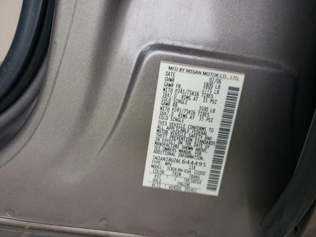 2006 Nissan Pathfinder LE