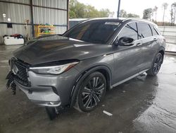 Vehiculos salvage en venta de Copart Cartersville, GA: 2021 Infiniti QX50 Luxe