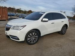 Acura salvage cars for sale: 2016 Acura MDX Technology