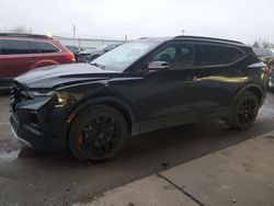 Chevrolet salvage cars for sale: 2021 Chevrolet Blazer 2LT