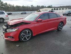 Honda Accord Vehiculos salvage en venta: 2019 Honda Accord Sport