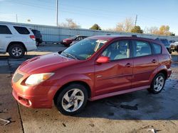 Pontiac Vibe salvage cars for sale: 2006 Pontiac Vibe