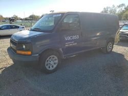 Chevrolet Express salvage cars for sale: 2010 Chevrolet Express G1500