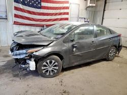 Toyota Prius salvage cars for sale: 2022 Toyota Prius Prime LE