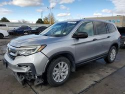 Honda Pilot salvage cars for sale: 2019 Honda Pilot LX