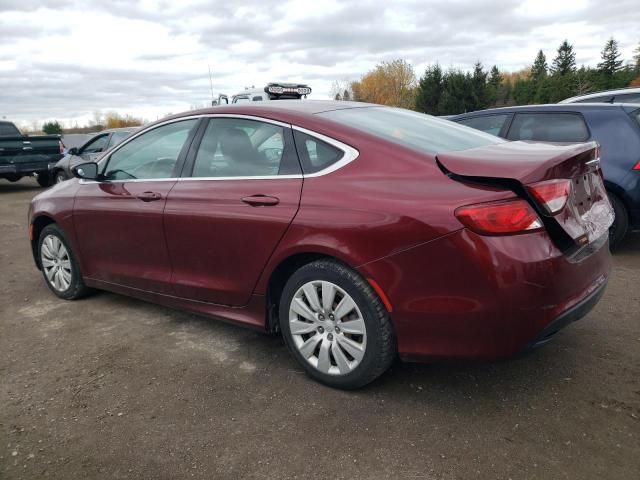 2015 Chrysler 200 LX