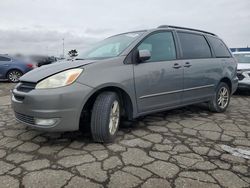 Toyota Sienna xle salvage cars for sale: 2005 Toyota Sienna XLE