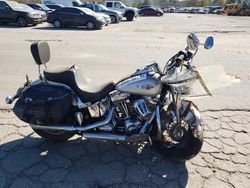 Harley-Davidson salvage cars for sale: 2015 Harley-Davidson Flstc Heritage Softail Classic