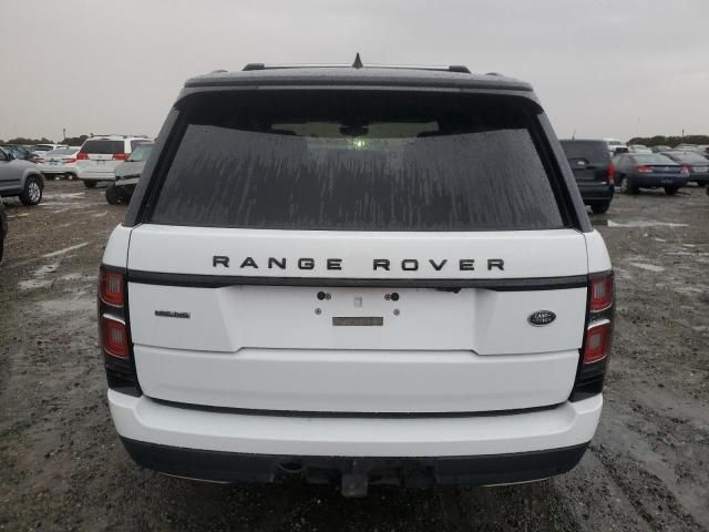 2019 Land Rover Range Rover HSE