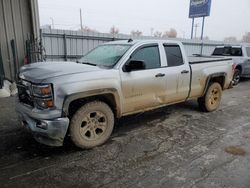 Chevrolet Silverado k1500 lt salvage cars for sale: 2014 Chevrolet Silverado K1500 LT