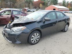 Toyota Corolla salvage cars for sale: 2015 Toyota Corolla L