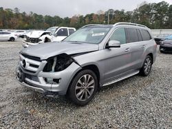 Mercedes-Benz gl-Class salvage cars for sale: 2015 Mercedes-Benz GL 450 4matic