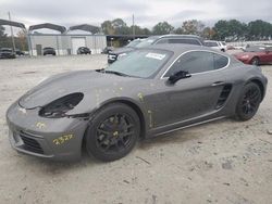 Porsche salvage cars for sale: 2018 Porsche Cayman