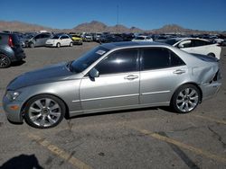 Lexus is salvage cars for sale: 2002 Lexus IS 300