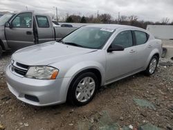 Dodge Avenger Vehiculos salvage en venta: 2012 Dodge Avenger SE