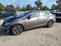 Honda Civic salvage cars for sale: 2013 Honda Civic EX