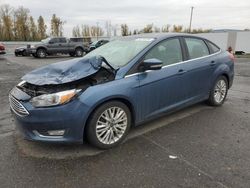 Ford Focus Titanium Vehiculos salvage en venta: 2018 Ford Focus Titanium