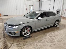 Salvage cars for sale from Copart Franklin, WI: 2019 Audi S4 Premium Plus