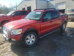 Ford Explorer salvage cars for sale: 2007 Ford Explorer Sport Trac XLT