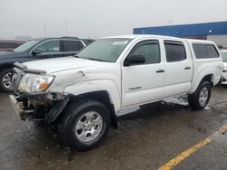 Salvage cars for sale from Copart Woodhaven, MI: 2005 Toyota Tacoma Double Cab Prerunner