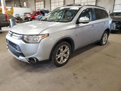 Mitsubishi Outlander salvage cars for sale: 2015 Mitsubishi Outlander SE