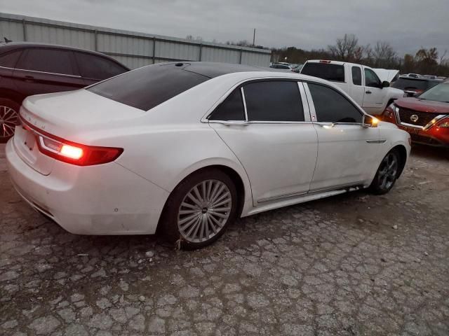 2017 Lincoln Continental Reserve