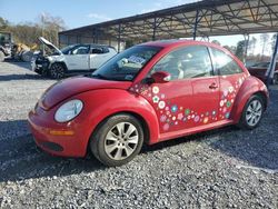 Vehiculos salvage en venta de Copart Cartersville, GA: 2009 Volkswagen New Beetle S