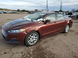 Ford Fusion salvage cars for sale: 2016 Ford Fusion SE