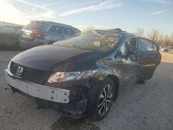 Honda Civic salvage cars for sale: 2013 Honda Civic EXL