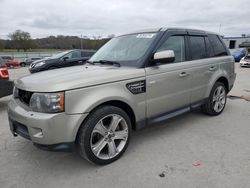 Land Rover Range Rover salvage cars for sale: 2012 Land Rover Range Rover Sport HSE Luxury