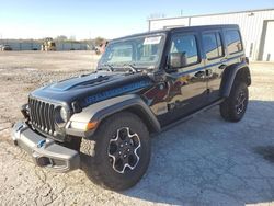 Jeep Wrangler salvage cars for sale: 2022 Jeep Wrangler Unlimited Rubicon 4XE