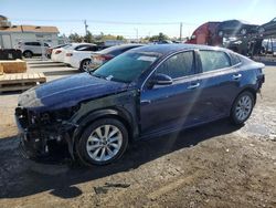 KIA Optima salvage cars for sale: 2018 KIA Optima LX