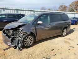 Toyota Sienna xle salvage cars for sale: 2016 Toyota Sienna XLE