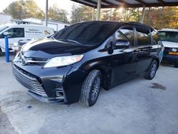 Toyota Sienna xle salvage cars for sale: 2020 Toyota Sienna XLE