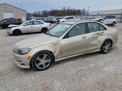 Mercedes-Benz salvage cars for sale: 2011 Mercedes-Benz C300