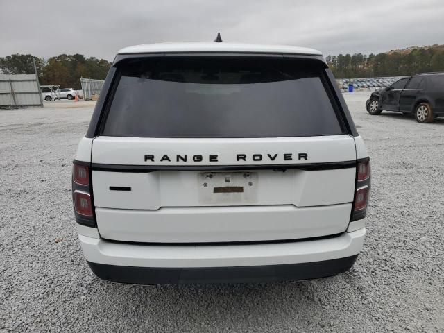 2018 Land Rover Range Rover Supercharged