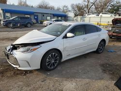 Salvage cars for sale from Copart Wichita, KS: 2016 Toyota Avalon Hybrid