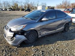 Hyundai Accent salvage cars for sale: 2017 Hyundai Accent SE