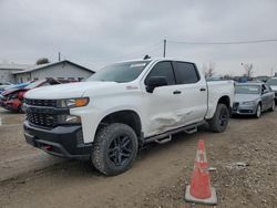 Chevrolet Silverado k1500 Trail bos salvage cars for sale: 2019 Chevrolet Silverado K1500 Trail Boss Custom