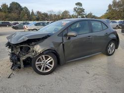 Toyota Corolla salvage cars for sale: 2019 Toyota Corolla SE