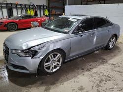 Audi salvage cars for sale: 2015 Audi A6 Premium Plus